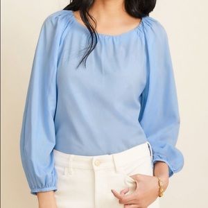 Ann Taylor blue top